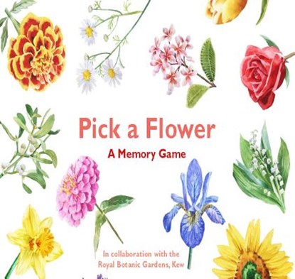 Pick a Flower: A Memory Game, Marcel George - Gebonden - 9781786271457