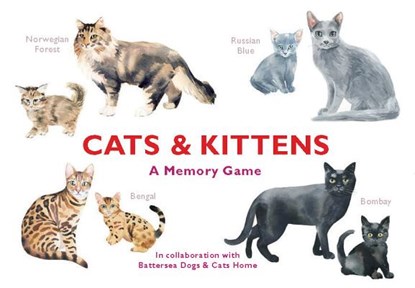 Cats & Kittens: A Memory Game, Marcel George - Overig - 9781786271549