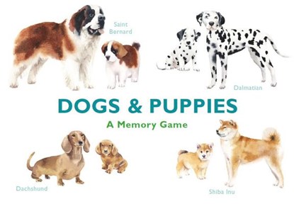 Dogs & Puppies: A Memory Game, Marcel George - Losbladig - 9781786272744
