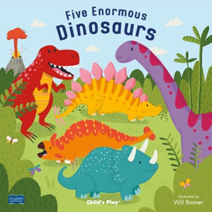 Five Enormous Dinosaurs, Will Bonner - Paperback - 9781786282132