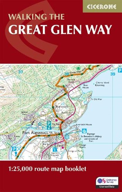 Walking the Great Glen Way Map Booklet, Paddy Dillon - Paperback - 9781786311429
