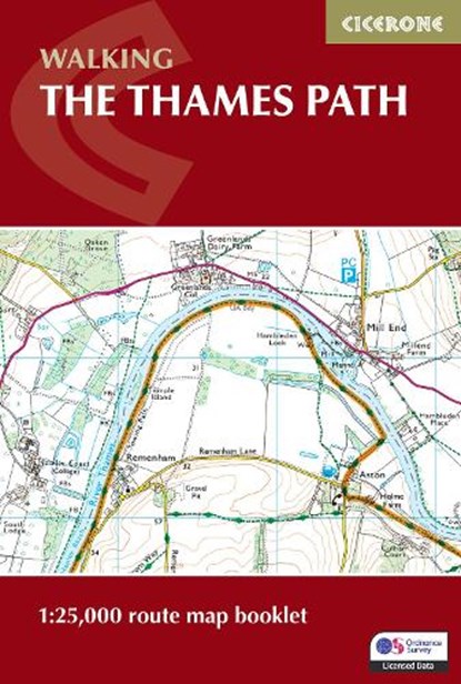 The Thames Path Map Booklet, Leigh Hatts - Paperback - 9781786311498