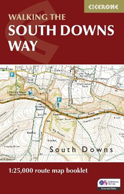 The South Downs Way Map Booklet, Kev Reynolds - Paperback - 9781786311658