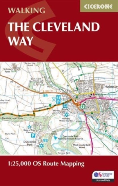 The Cleveland Way Map Booklet, Paddy Dillon - Paperback - 9781786312228