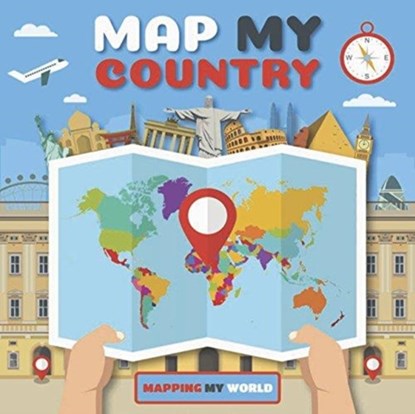 Map My Country, Harriet Brundle - Gebonden - 9781786373212