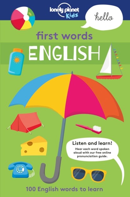 Lonely Planet Kids First Words - English, Lonely Planet Kids - Paperback Gebonden - 9781786577375