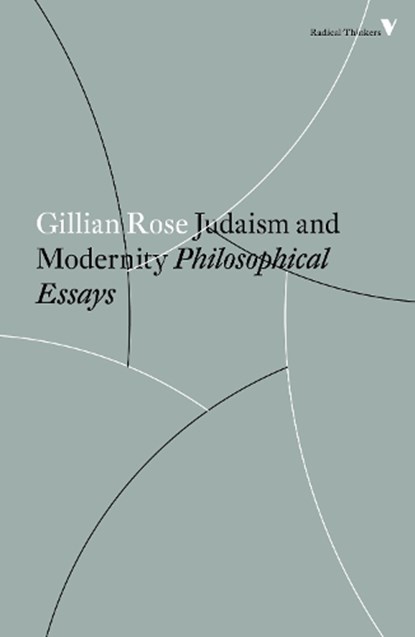 Judaism and Modernity, Gillian Rose - Paperback - 9781786630889