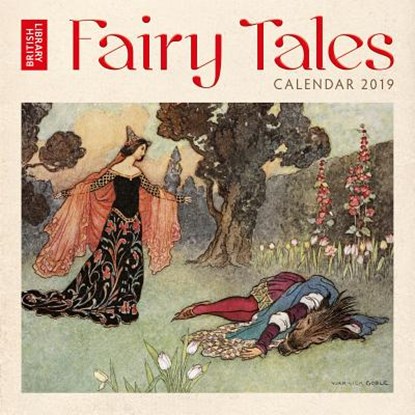 British Library - Fairy Tales Wall Calendar 2019 (Art Calendar), niet bekend - Paperback - 9781786648365