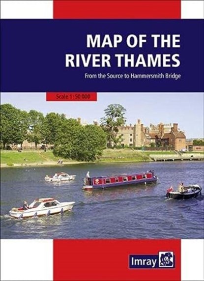 Map of the River Thames, Imray - Gebonden - 9781786792532