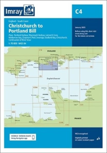 Imray Chart C4, Imray Ltd - Paperback - 9781786794598