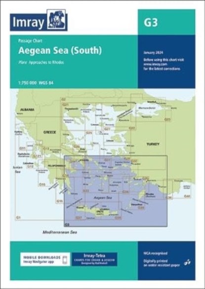G3 Aegean Sea (South), Rod & Lu Heikell - Gebonden - 9781786795441