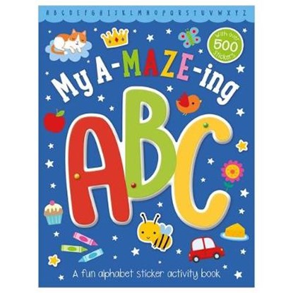 My a-Maze-Ing ABC Sticker Activity Book, niet bekend - Paperback - 9781786922656