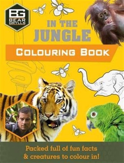 Bear Grylls Colouring Books: In the Jungle, Bear Grylls - Paperback - 9781786960016