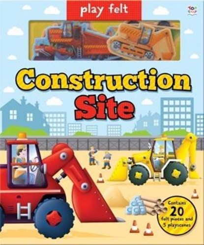 Play Felt Construction Site - Activity Book, Oakley Graham - Gebonden - 9781787004344
