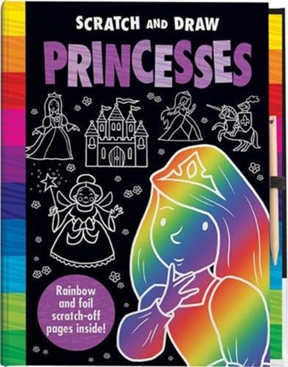Scratch & Draw Princess - Scratch Art Activity Book, Nat Lambert - Gebonden - 9781787007192