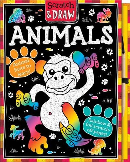Scratch & Draw Animals - Scratch Art Activity Book, Oakley Graham - Gebonden - 9781787008304