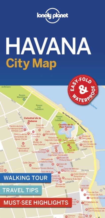 Lonely Planet Havana City Map, Lonely Planet - Gebonden - 9781787014633
