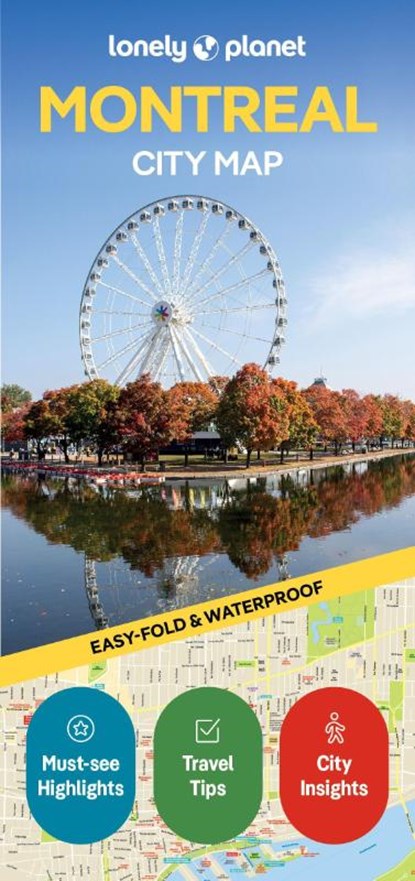 Lonely Planet Montreal City Map, Lonely Planet - Gebonden - 9781787015913