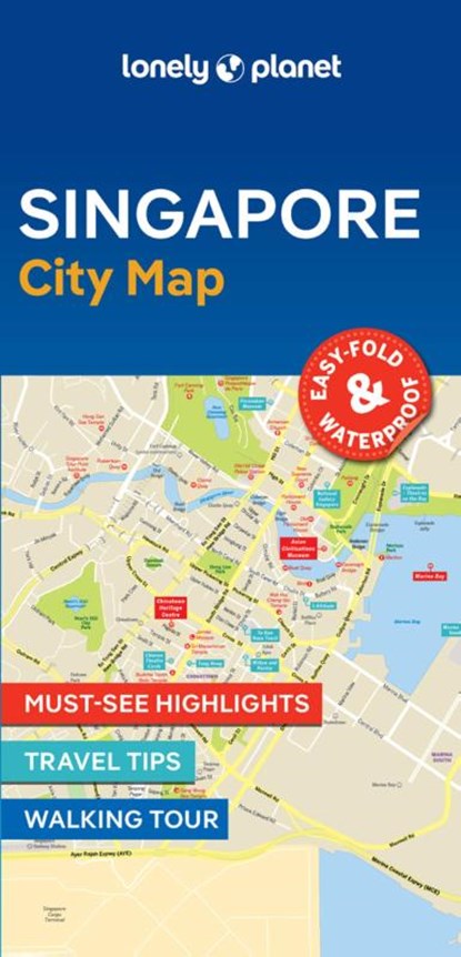Lonely Planet Singapore City Map, Lonely Planet - Gebonden - 9781787016491
