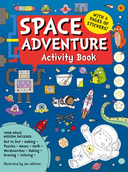 Space Adventure Activity Book, Jen Alliston - Paperback - 9781787080034