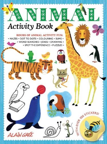 Animal Activity Book, Alain Gree - Paperback - 9781787080188