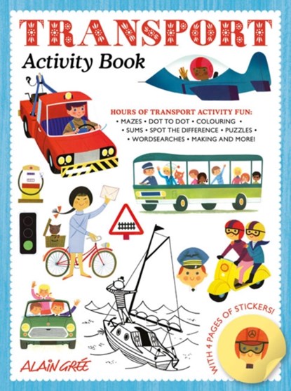 Transport Activity Book, Alain Gree - Paperback - 9781787080225