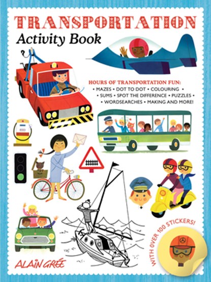 Transportation Activity Book, Alain Grée - Paperback - 9781787080232