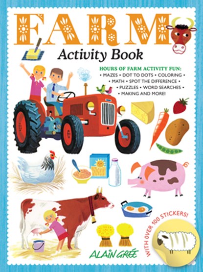 Farm Activity Book, Grée Alain - Paperback - 9781787080355