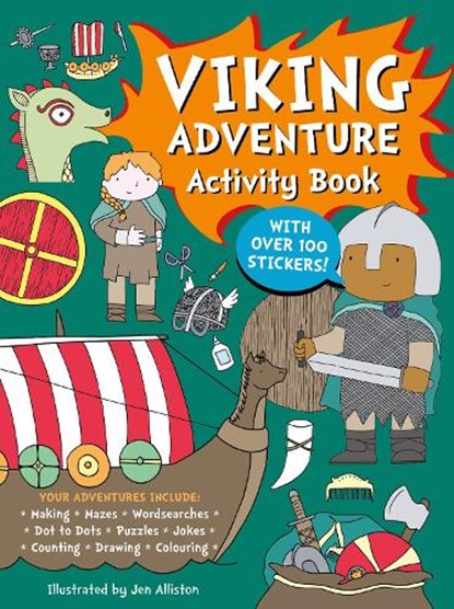 Viking Adventure Activity Book, niet bekend - Paperback - 9781787080744
