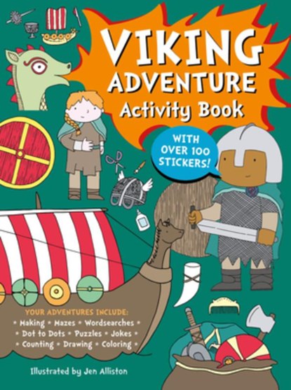 Viking Adventure Activity Book, Alliston Jen - Paperback - 9781787080751
