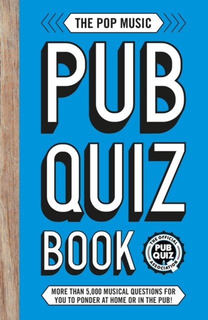 The Pop Music Pub Quiz Book, Carlton Books - Paperback - 9781787393042