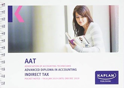 INDIRECT TAX (FA18) - POCKET NOTES, KAPLAN PUBLISHING - Paperback - 9781787403055