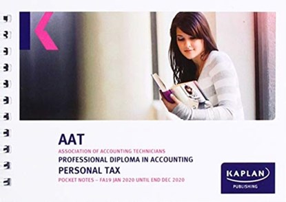 PERSONAL TAX (FA19) - POCKET NOTES, KAPLAN - Paperback - 9781787405707