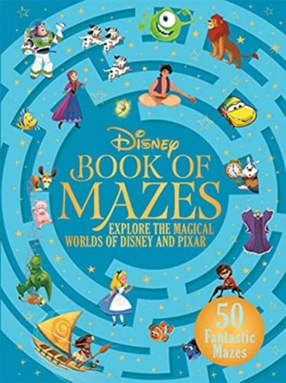 The Disney Book of Mazes, Walt Disney - Gebonden - 9781787416581