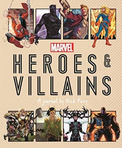 Marvel Heroes and Villains, Ned Hartley - Gebonden - 9781787417045