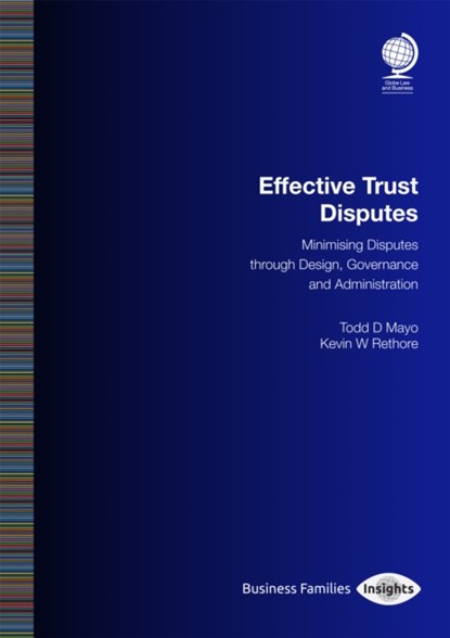 Effective Trusts, Todd Mayo ; Kevin W Rethore - Paperback - 9781787428812