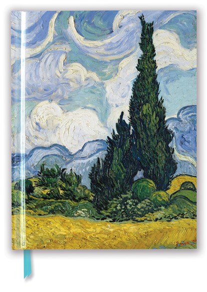 Vincent van Gogh: Wheat Field with Cypresses (Blank Sketch Book), Flame Tree Studio - Gebonden - 9781787555907