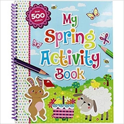 Spring Activity and Colouring Book, niet bekend - Gebonden - 9781788100564