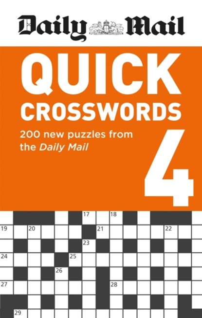 Daily Mail Quick Crosswords Volume 4, The Daily Mail DMG Media Ltd ; Daily Mail - Paperback - 9781788403924