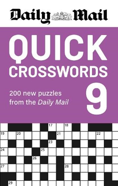 Daily Mail Quick Crosswords Volume 9, Daily Mail - Paperback - 9781788406956