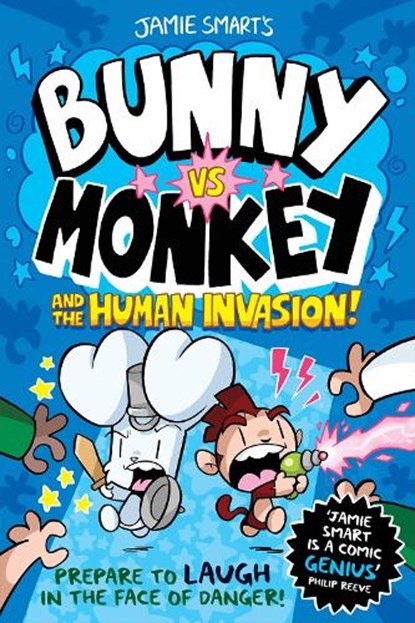 Bunny vs Monkey and the Human Invasion (a Phoenix Comic Book, from the multi-million-selling creative genius Jamie Smart), Jamie Smart - Paperback - 9781788451956