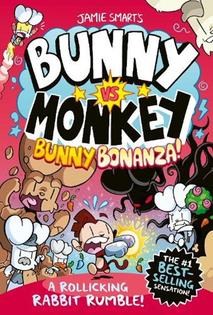 Bunny vs Monkey: Bunny Bonanza (a Phoenix Comic Book, from the million-selling Jamie Smart, Illustrator of the Year), Jamie Smart - Paperback - 9781788453073