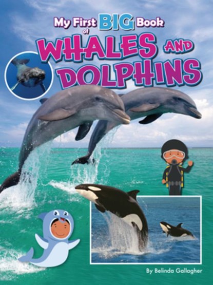 My First Big Book of Whales and Dolphins, Belinda Gallagher - Gebonden - 9781788566339