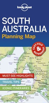 Lonely Planet South Australia Planning Map -  - 9781788686075