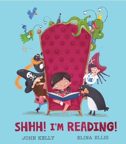 Shhh! I’m Reading!, John Kelly - Paperback - 9781788810951
