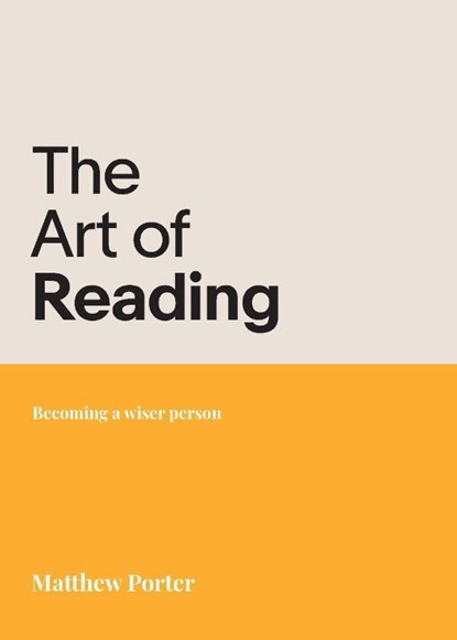 The Art of Reading, Matthew Porter - Paperback - 9781788933711