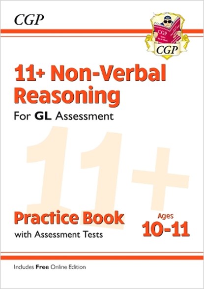 11+ GL Non-Verbal Reasoning Practice Book & Assessment Tests - Ages 10-11 (with Online Edition): for the 2025 exams, CGP Books - Paperback - 9781789081633