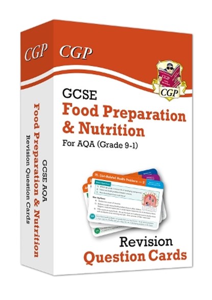 GCSE Food Preparation & Nutrition AQA Revision Question Cards, CGP Books - Gebonden - 9781789084498