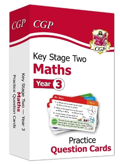 KS2 Maths Year 3 Practice Question Cards, CGP Books - Gebonden - 9781789085150