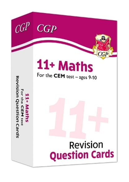 11+ CEM Revision Question Cards: Maths - Ages 9-10, CGP Books - Gebonden - 9781789085488